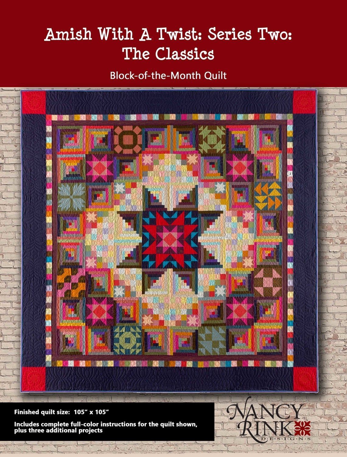 Quilt Patterns Amish With A Twist Ii The Classics Pattern