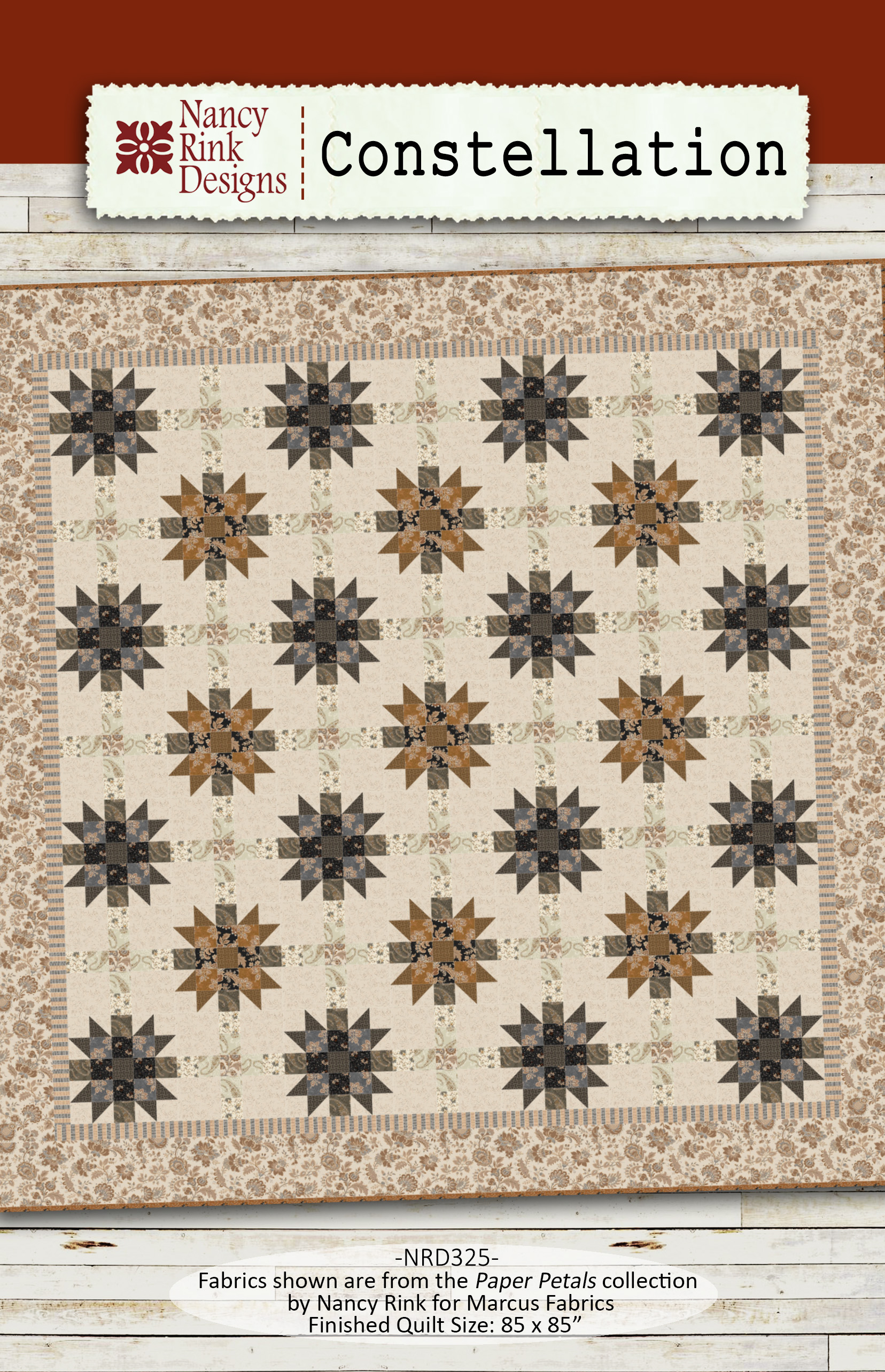 Quilt Patterns: #324 Paper Petals