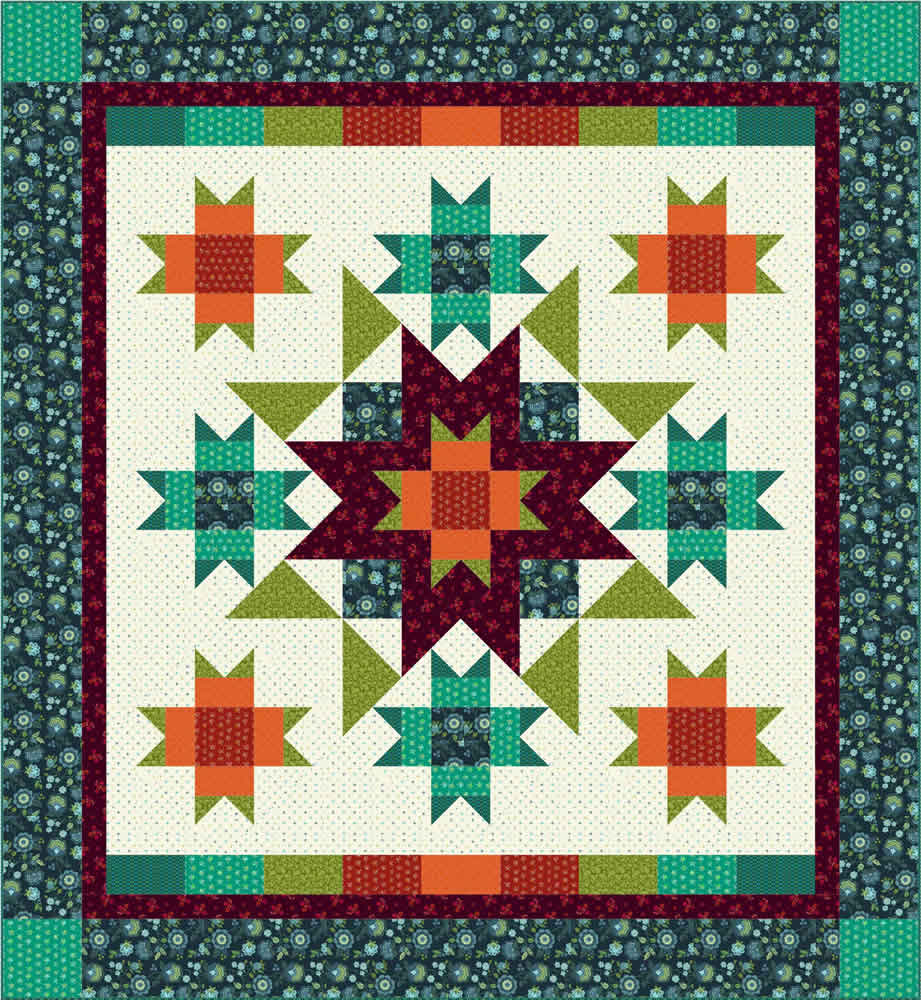 Quilt Patterns 221 More Than Stars Pattern