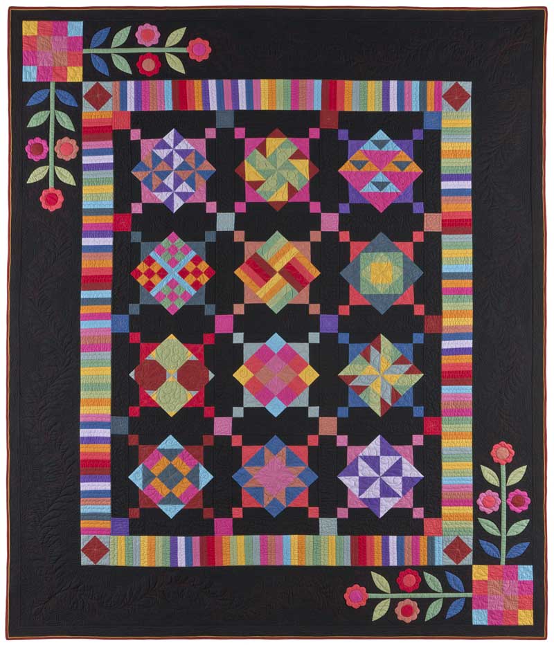 Quilt Patterns Amish With A Twist BOM Pattern